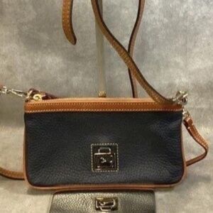 Dooney & Bourke Pebble Blue Slim Crossbody